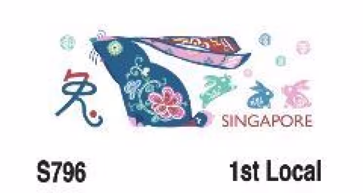 Postage labels available from select SAM kiosks at General Post Office